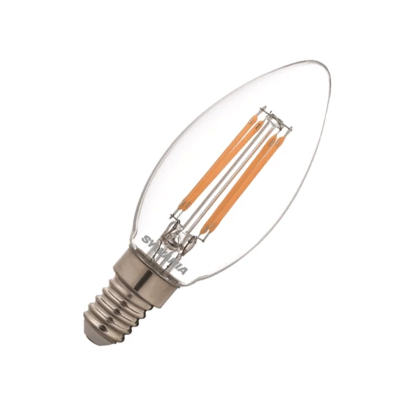 Ampoule Led Culot E14 Ampoule ToLEDo Rétro 4.5W 470lm DIM E14 - Sylvania - 827 Blanc Chaud 4 Ampoule Led Culot E14 Ampoule ToLEDo Rétro 4.5W 470lm DIM E14 - Sylvania - 827 Blanc Chaud – Image 2