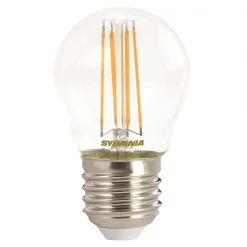 Sylvania Ampoule Led à Culot E27 Ampoule LED Design Rétro E27 4.5W 470 Lumens Blanc Chaud 2700K X4