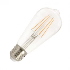 Ampoule Led à Culot E27 Ampoule ToLEDo Rétro ST64 7W 806lm DIM E27 - Sylvania - 827 Blanc Chaud