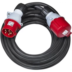 Rallonge électrique Rallonge CEE Brennenstuhl 10 Mètres H07RN-F 5G4,0 IP44, 32A/415V