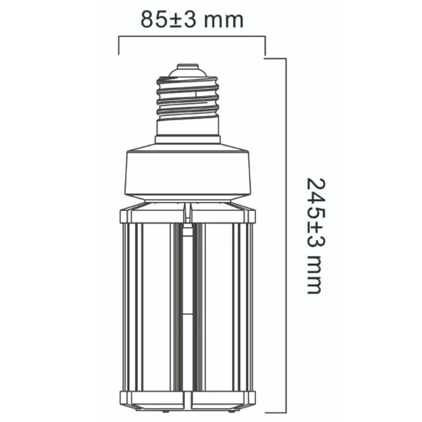 Sylvania Ampoule LED à Grande Puissance E40 54W 6800 Lumens - Blanc Neutre 4000K 7 Sylvania Ampoule LED à Grande Puissance E40 54W 6800 Lumens - Blanc Neutre 4000K – Image 5