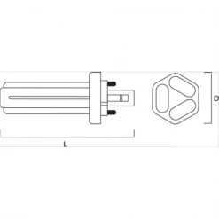 Sylvania Ampoule Et Lampe Fluocompacte Lampe Fluo-compacte économie énergie GX24d-2 18W 1210 Lumens Blanc Chaud 11 Sylvania Ampoule Et Lampe Fluocompacte Lampe Fluo-compacte économie énergie GX24d-2 18W 1210 Lumens Blanc Chaud -Électricité importe boutique 2 119