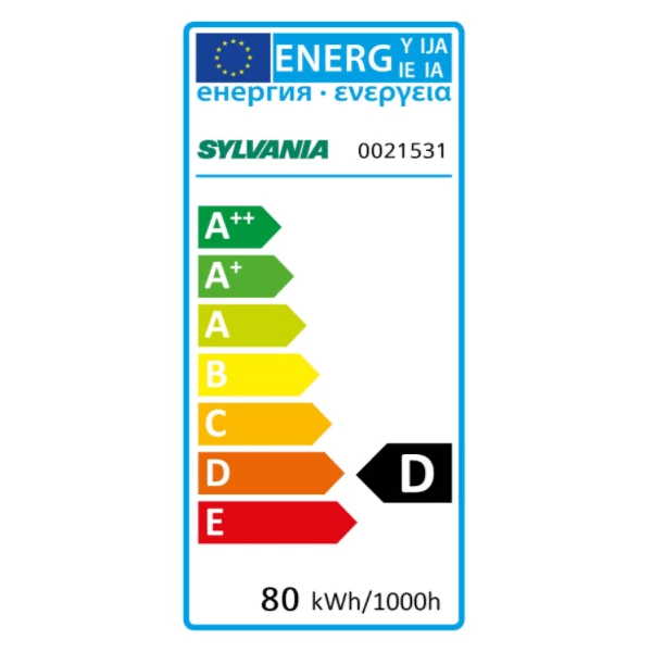 Ampoule Halogène Ampoule Halogène Linéaire Eco DE 78mm 230V 80W R7S – Sylvania 4 Ampoule Halogène Ampoule Halogène Linéaire Eco DE 78mm 230V 80W R7S – Sylvania – Image 2