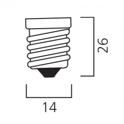 Ampoule Led Culot E14 Ampoule LED Flamme Sylvania ToLEDo Dépolie 3W 250 Lm 827 E14 2700 K 7 Ampoule Led Culot E14 Ampoule LED Flamme Sylvania ToLEDo Dépolie 3W 250 Lm 827 E14 2700 K -Électricité importe boutique 2 55