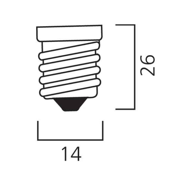 Ampoule Led Culot E14 Ampoule LED Flamme Sylvania ToLEDo Dépolie 3W 250 Lm 827 E14 2700 K 5 Ampoule Led Culot E14 Ampoule LED Flamme Sylvania ToLEDo Dépolie 3W 250 Lm 827 E14 2700 K – Image 3