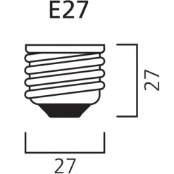 Ampoule Led à Culot E27 Ampoule LED Dimmable Vintage G95 Sylvania 5,5 W 250 Lumens E27 2000 K