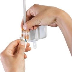 Borne De Connexion Borne à Levier Inline Wago - Pour Tous Types De Conducteurs Max 4 Mm² - 2 Conducteurs - Lot De 60 221-2411 8 Borne De Connexion Borne à Levier Inline Wago - Pour Tous Types De Conducteurs Max 4 Mm² - 2 Conducteurs - Lot De 60 221-2411 -Électricité importe boutique 221 2411 02