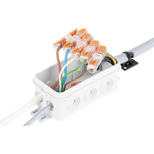 Borne De Connexion Borne à Levier Inline Wago - Pour Tous Types De Conducteurs Max 4 Mm² - 2 Conducteurs - Lot De 60 221-2411 6 Borne De Connexion Borne à Levier Inline Wago - Pour Tous Types De Conducteurs Max 4 Mm² - 2 Conducteurs - Lot De 60 221-2411 – Image 5