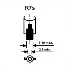 Ampoule Halogène Ampoule Halogène Linéaire Eco DE 78mm 230V 80W R7S – Sylvania 7 Ampoule Halogène Ampoule Halogène Linéaire Eco DE 78mm 230V 80W R7S – Sylvania -Électricité importe boutique 3 17