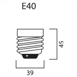 Ampoule Incandescente Et Sodium Ampoule Au Sodium SHP-S 250W Basic E40 - Sylvania – À Décharge 20843 -Électricité importe boutique 3 4