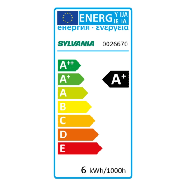 Sylvania Ampoule Led à Culot E27 Ampoule ToLEDo GLS V4 6W 470lm E27 827 - Sylavania - Blanc Chaud 4 Sylvania Ampoule Led à Culot E27 Ampoule ToLEDo GLS V4 6W 470lm E27 827 - Sylavania - Blanc Chaud – Image 2