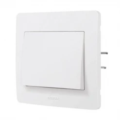 Interrupteur à Encastrer Interrupteur Diam2 Va Et Vient Blanc Debflex 739110 -Électricité importe boutique 739110 223981 1