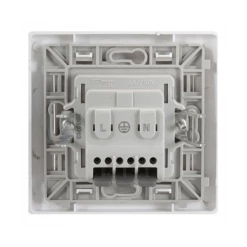 Prise électrique à Encastrer Prise 2 Pôles+terre Diam2 Blanc Debflex 739120