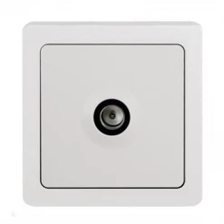 Prise électrique En Saillie Prise TV En Saillie Blok Debflex 746811 -Électricité importe boutique 746811tvface 494771 1