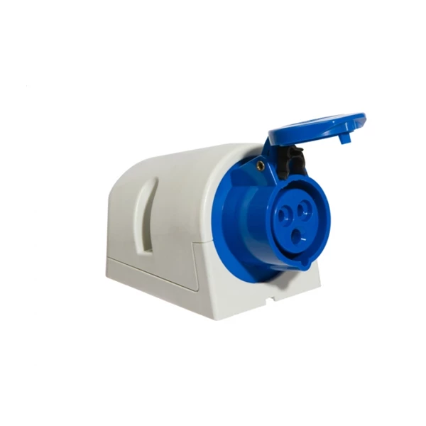 Fiche Femelle 2 Poles + Terre Socle Mural Avec Boîtier 230 V 3 Broches 16 A Ceba W3B16 3511686002556 3 Fiche Femelle 2 Poles + Terre Socle Mural Avec Boîtier 230 V 3 Broches 16 A Ceba W3B16 3511686002556