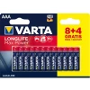 Pile Aaa-lr3 1,5 V Pile Varta Longlife Max Power AAA LR03 Lot De 8 + 4 Offertes 4703101462 -Électricité importe boutique 78