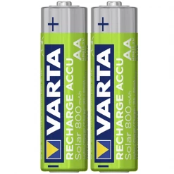 Pile Rechargeable Pile Recharge Varta Accu Solar AA 800 MAH - Lot De 2