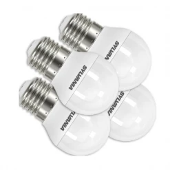 Ampoule Led à Culot E27 Ampoule LED Sylvania E27 5W 470lm Blanc Chaud 2700K X4