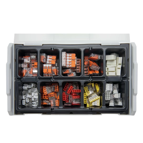 Assortiment De Borne De Connexion Assortiment 195 Bornes Connexion 221, 2273 224 Wago L-Boxx Mini 4 Assortiment De Borne De Connexion Assortiment 195 Bornes Connexion 221, 2273 224 Wago L-Boxx Mini – Image 2