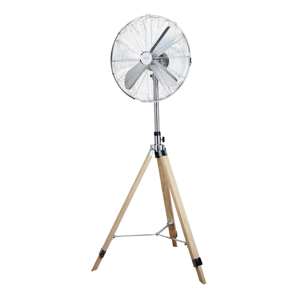 Domair Ventilateur Sur Pied Ventilateur Sur Trépied En Bois Design - Diamètre 40 Cm 50 W 3 Domair Ventilateur Sur Pied Ventilateur Sur Trépied En Bois Design - Diamètre 40 Cm 50 W