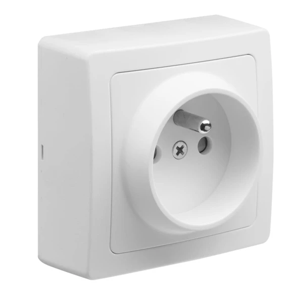 Prise électrique En Saillie Prise 2P+T 16A En Saillie BLOK Couleur Blanc Debflex 746806 4 Prise électrique En Saillie Prise 2P+T 16A En Saillie BLOK Couleur Blanc Debflex 746806 – Image 2