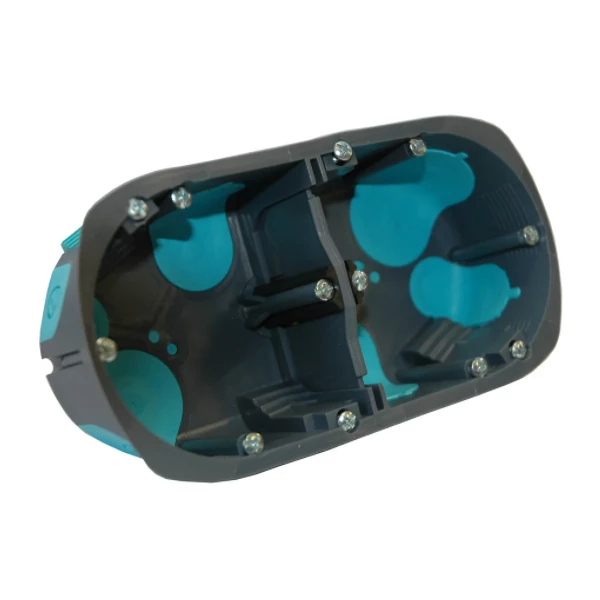 Debflex Boite Encastrement Boite D'appareillage Double Cloisons Sèches Stop Air Ø 67 Mm - 40 Mm 3 Debflex Boite Encastrement Boite D'appareillage Double Cloisons Sèches Stop Air Ø 67 Mm - 40 Mm