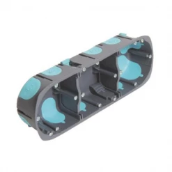 Debflex Boite Encastrement Boite D'appareillage Triple Cloisons Sèches Stop Air - 67 Mm - 40 Mm 7 Debflex Boite Encastrement Boite D'appareillage Triple Cloisons Sèches Stop Air - 67 Mm - 40 Mm -Électricité importe boutique boite d appareillage triple cloisons seches stop air diametre 67 mm profondeur 40 mm gris 1