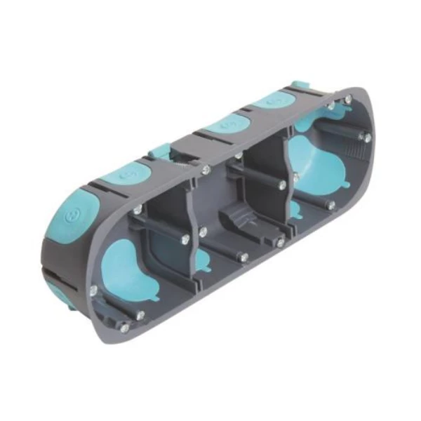 Debflex Boite Encastrement Boite D'appareillage Triple Cloisons Sèches Stop Air - 67 Mm - 40 Mm 5 Debflex Boite Encastrement Boite D'appareillage Triple Cloisons Sèches Stop Air - 67 Mm - 40 Mm – Image 3