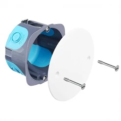 Boite Dérivation Boite Dérivation Stop Air Encastrer Debflex - Ø 67 Mm H 40 Mm Couvercle 7 Boite Dérivation Boite Dérivation Stop Air Encastrer Debflex - Ø 67 Mm H 40 Mm Couvercle -Électricité importe boutique boite de derivation stop air a encastrer debflex o 67 mm hauteur 40 mm couvercle gris 2