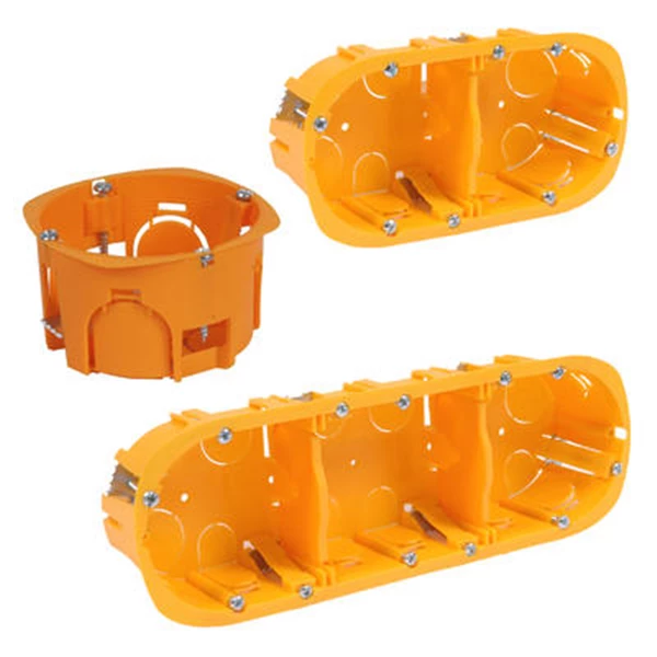 Debflex Boite Encastrement Boite D'appareillage Cloisons Creuses - 67 Mm - 40 Mm - Rouge 5 Debflex Boite Encastrement Boite D'appareillage Cloisons Creuses - 67 Mm - 40 Mm - Rouge – Image 3