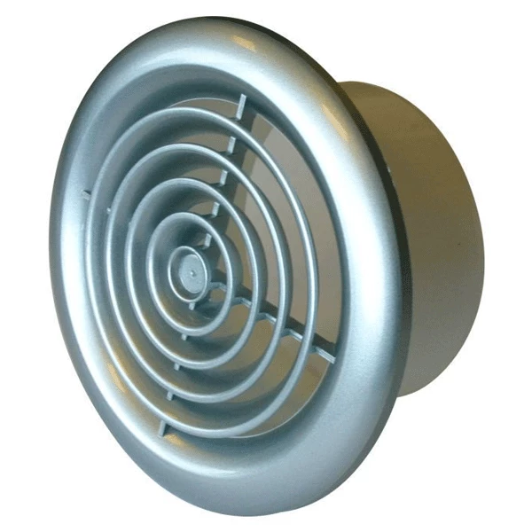 Autogyre Vmc Et Accessoires Bouche D'extraction D'insufflation Autoréglable VMC Ø 125 Mm Alu 4 Autogyre Vmc Et Accessoires Bouche D'extraction D'insufflation Autoréglable VMC Ø 125 Mm Alu – Image 2