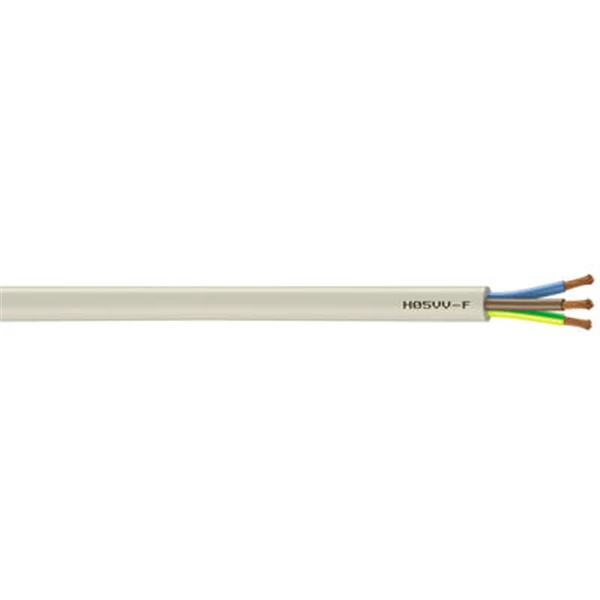 Câble électrique Souple Câble électrique Souple H05VVF - 3G1.5 - Blanc - Pour Installations Domestiques - Touret De 250 M Nexans 10097415 4 Câble électrique Souple Câble électrique Souple H05VVF - 3G1.5 - Blanc - Pour Installations Domestiques - Touret De 250 M Nexans 10097415 – Image 2