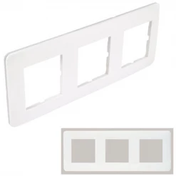 Plaque De Finition Plaque Finition Triple Debflex 226 X 85 X 7 Mm Horizontal Vertical ABS 7 Plaque De Finition Plaque Finition Triple Debflex 226 X 85 X 7 Mm Horizontal Vertical ABS -Électricité importe boutique cacheplaquecasual 34578 1