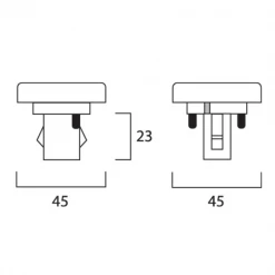 Sylvania Ampoule Et Lampe Fluocompacte Ampoule Fluo-compacte Lynx-T GX24D-2 18W 1210lm 4000K 10 Sylvania Ampoule Et Lampe Fluocompacte Ampoule Fluo-compacte Lynx-T GX24D-2 18W 1210lm 4000K -Électricité importe boutique dimensions gx24d 2