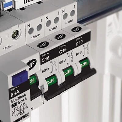 Disjoncteur Et Interrupteur Différentiel Disjoncteur Blanc 3ka 1 Module Phase + Neutre 20 A : Debflex 707042 5 Disjoncteur Et Interrupteur Différentiel Disjoncteur Blanc 3ka 1 Module Phase + Neutre 20 A : Debflex 707042 – Image 3
