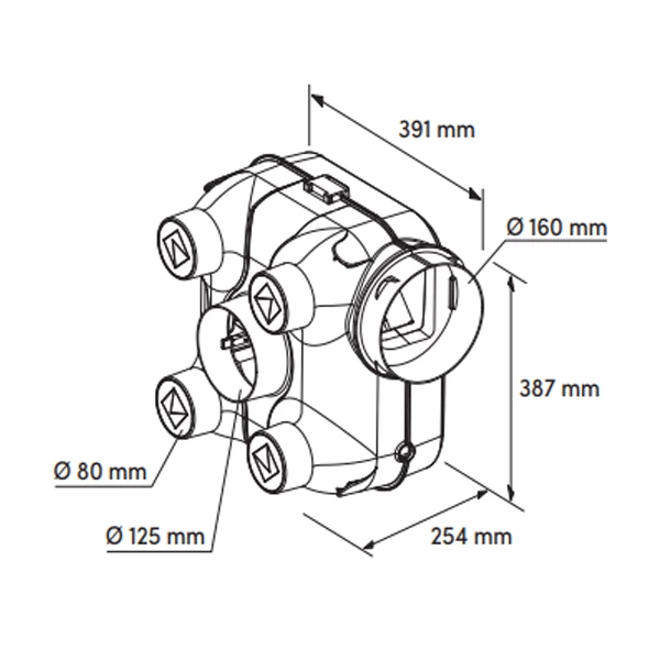 Vmc Et Accessoires Ensemble VMC Simple Flux Autoréglable City'air Hygrocomut - Autogyre 5 Vmc Et Accessoires Ensemble VMC Simple Flux Autoréglable City'air Hygrocomut - Autogyre – Image 3