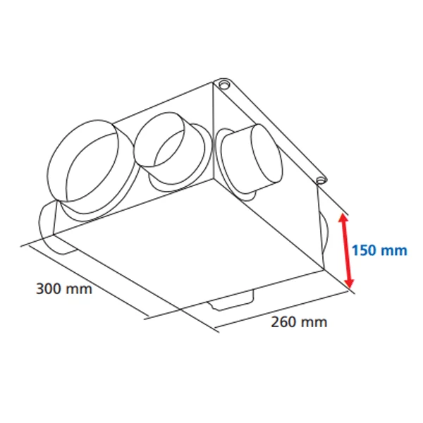 Autogyre Vmc Et Accessoires Ensemble VMC Simple Flux Autoréglable Extra Plate - 150 Mm D'épaisseur 4 Autogyre Vmc Et Accessoires Ensemble VMC Simple Flux Autoréglable Extra Plate - 150 Mm D'épaisseur – Image 3