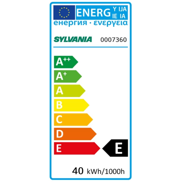 Ampoule Incandescente Et Sodium Ampoule Tubulaire à Incandescence Claire 40W 230V E14 415lm - Sylvania 5 Ampoule Incandescente Et Sodium Ampoule Tubulaire à Incandescence Claire 40W 230V E14 415lm - Sylvania – Image 3