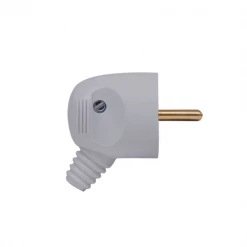 Fiche Male 2 Poles + Terre Fiche électrique Mâle 2 Pôles Terre 16 A Broche 4,8 Mm Debflex