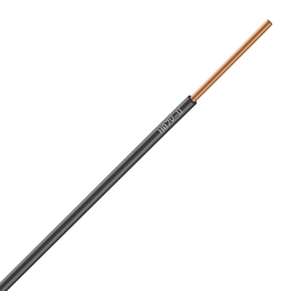 Nexans Fil électrique Rigide Fil électrique H07VU - Pour Installations Domestiques - 1 X 1.5 - Noir - 100 M 10026378 3 Nexans Fil électrique Rigide Fil électrique H07VU - Pour Installations Domestiques - 1 X 1.5 - Noir - 100 M 10026378