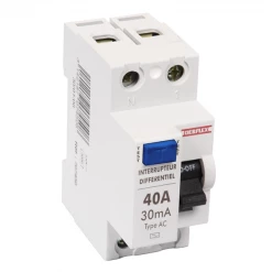 Disjoncteur Et Interrupteur Différentiel Interrupteur Différentiel 2X40A 30MA Type AC Debflex 707817