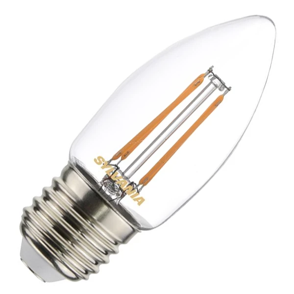Ampoule Led à Culot E27 Ampoule LED Flamme Sylvania Retro 4,5 W 470 Lumens E27 2700 K 5 Ampoule Led à Culot E27 Ampoule LED Flamme Sylvania Retro 4,5 W 470 Lumens E27 2700 K – Image 3