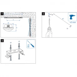 Tungsram Tube Néon Luminaire Néon Réglette LED Intégrée 120cm Mariner Blanc 4000 K 48W A+
