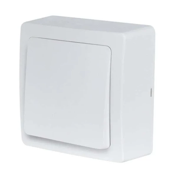 Debflex Interrupteur En Saillie - 70 X 70 X 33,5 Mm - 16A - 250V - ABS - Blanc 4 Debflex Interrupteur En Saillie - 70 X 70 X 33,5 Mm - 16A - 250V - ABS - Blanc – Image 2