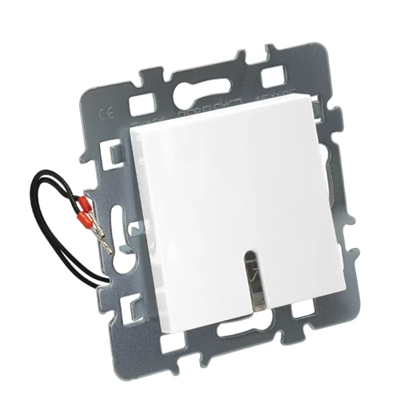 Debflex Interrupteur à Encastrer Interrupteur Va Et Vient Voyant Cache Support 48x48x41mm ABS Blanc 3 Debflex Interrupteur à Encastrer Interrupteur Va Et Vient Voyant Cache Support 48x48x41mm ABS Blanc