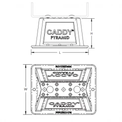 Câble électrique Souple Kit De Support Sans Outil PTF10P Erico Pour Chemin De Câble - Hauteur 101.6 Mm - Noir -Électricité importe boutique kit de support sans outil ptf10p erico pour chemin de c c3 a2ble hauteur 101 6 mm noir 3