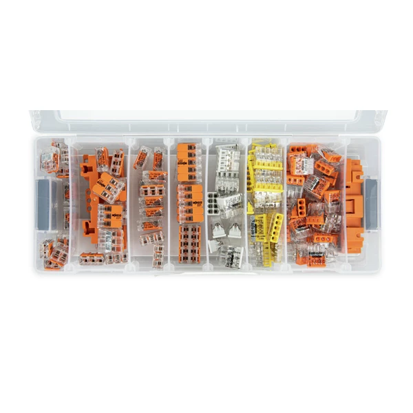 Assortiment De Borne De Connexion Assortiment 120 Bornes Connexion électrique 221 2273 Wago L-Boxx Micro 6 Assortiment De Borne De Connexion Assortiment 120 Bornes Connexion électrique 221 2273 Wago L-Boxx Micro – Image 4