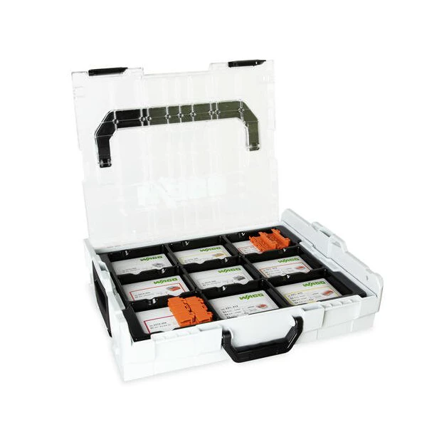 Assortiment De Borne De Connexion Coffret 675 Bornes Connexion électrique 221 2273 Wago L-Boxx Mallette 3 Assortiment De Borne De Connexion Coffret 675 Bornes Connexion électrique 221 2273 Wago L-Boxx Mallette