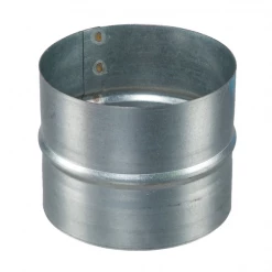 Autogyre Chauffage Et Ventilation Manchon Raccordement Droit Réseau Air Chaud Tôle Galvanisée Ø 125 Mm