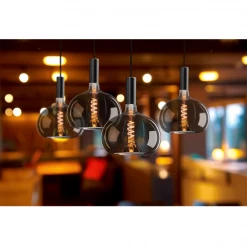 Ampoule Led à Culot E27 Ampoule ToLEDo Lifestyle Black G190 4W 150lm E27 - Sylvania - 820 Bougie